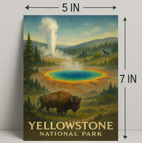 Yellowstone National Park Poster PosterGoat