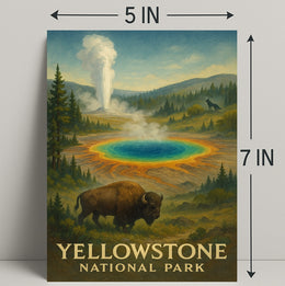 Yellowstone National Park Poster PosterGoat