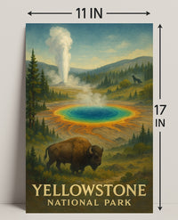 Yellowstone National Park Poster PosterGoat