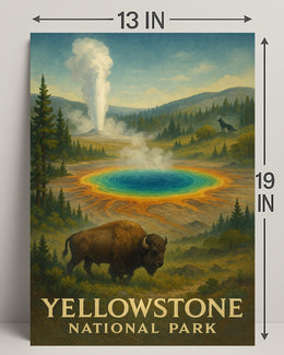 Yellowstone National Park Poster PosterGoat