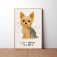 Yorkshire Terrier Charm | Dog Breed Poster PosterGoat