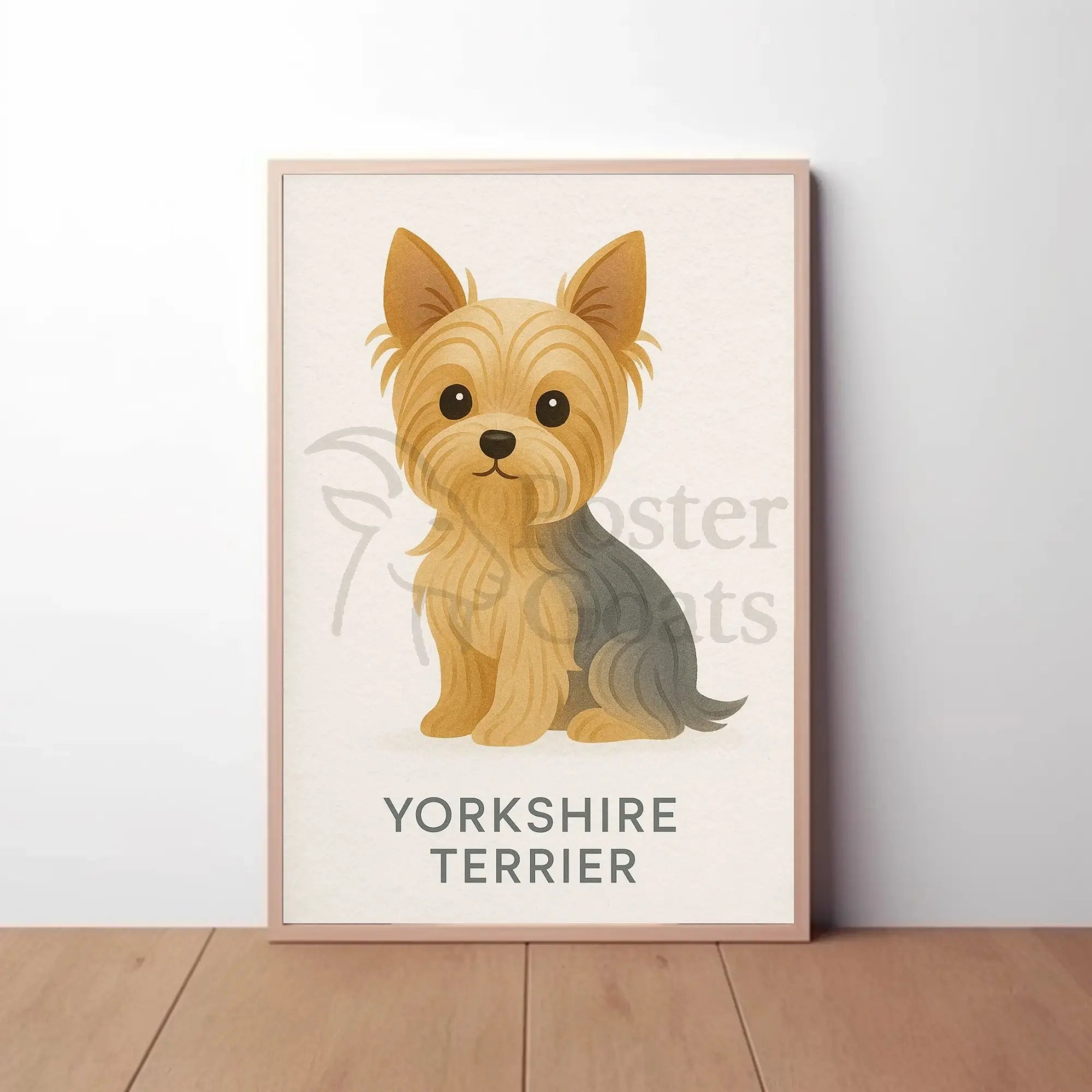 Yorkshire Terrier Charm | Dog Breed Poster PosterGoat