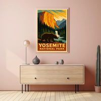 Yosemite National Park Poster PosterGoat