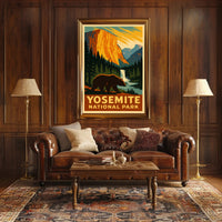 Yosemite National Park Poster PosterGoat