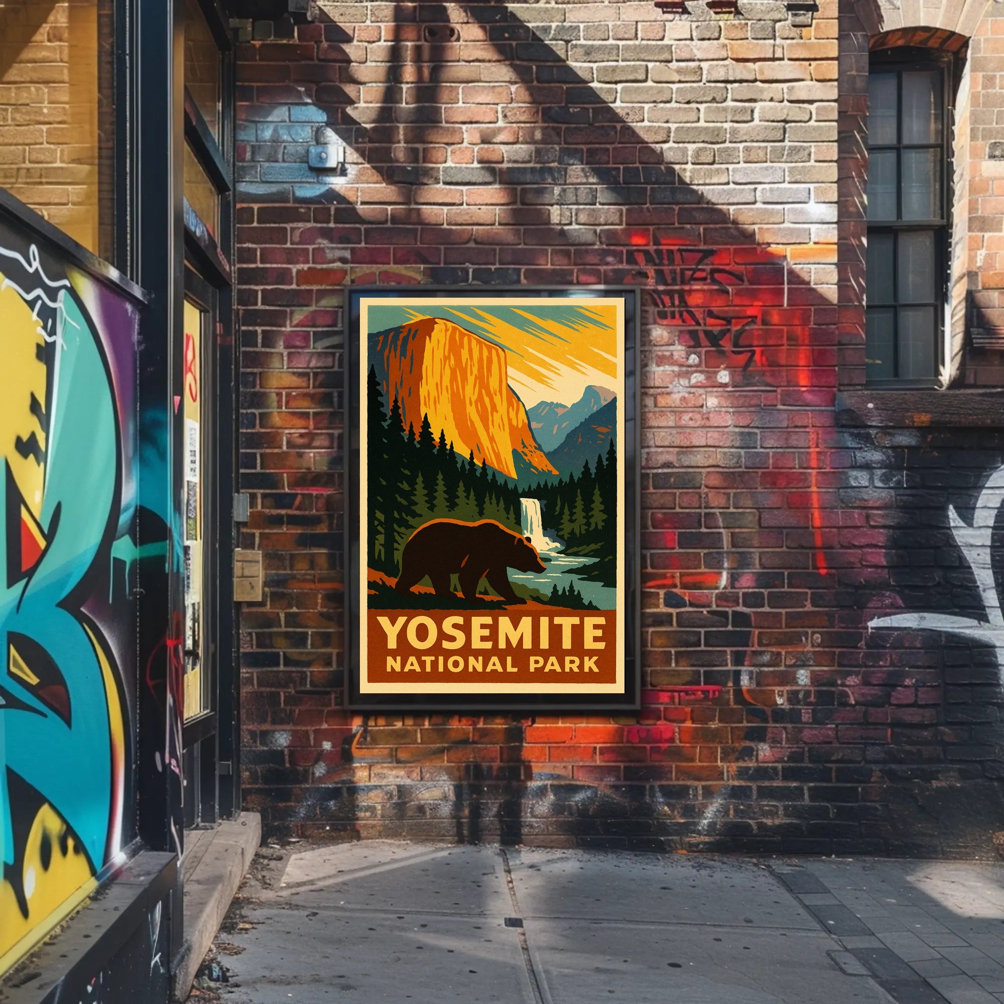 Yosemite National Park Poster PosterGoat