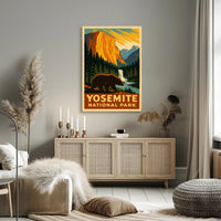 Yosemite National Park Poster PosterGoat