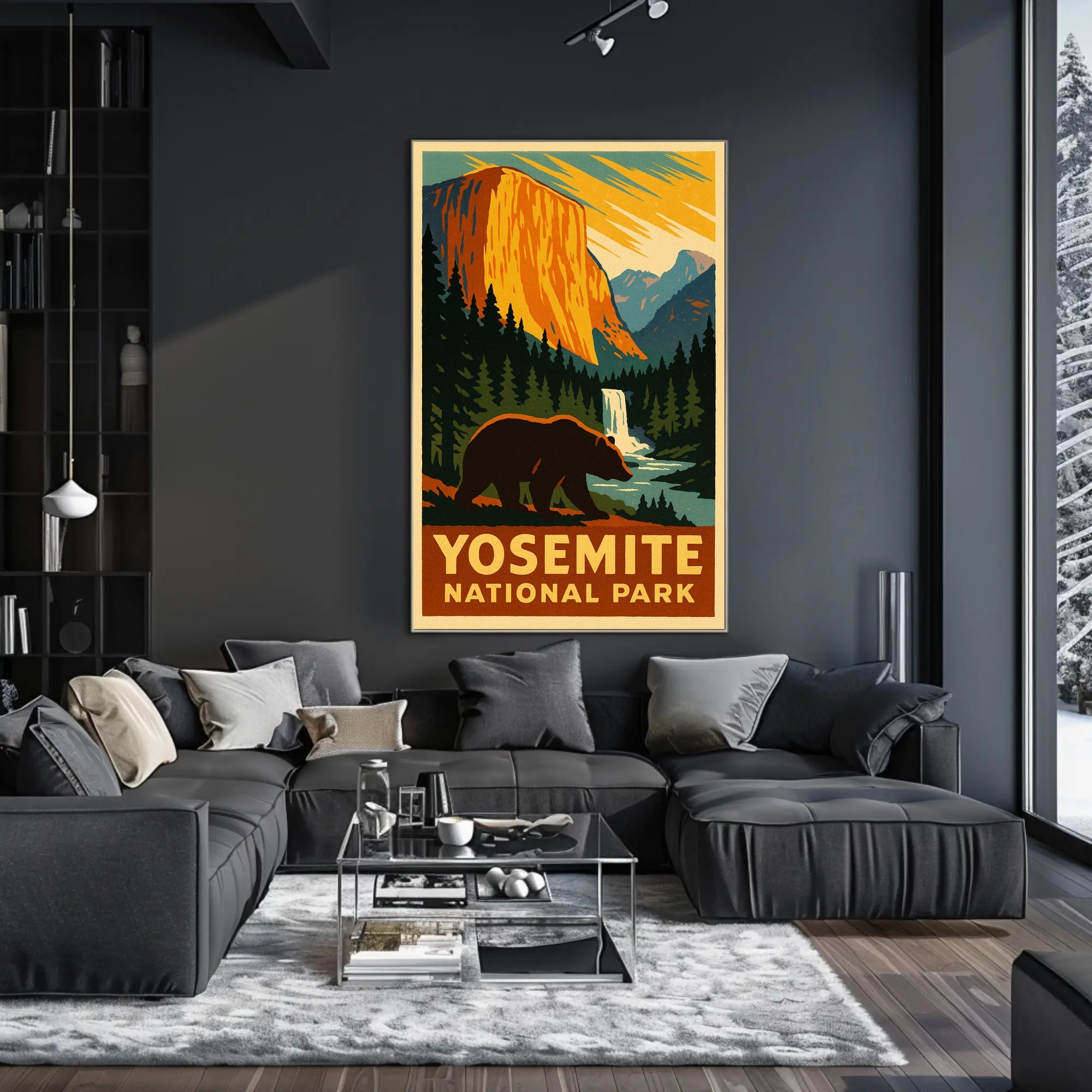 Yosemite National Park Poster PosterGoat