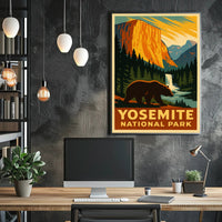Yosemite National Park Poster PosterGoat