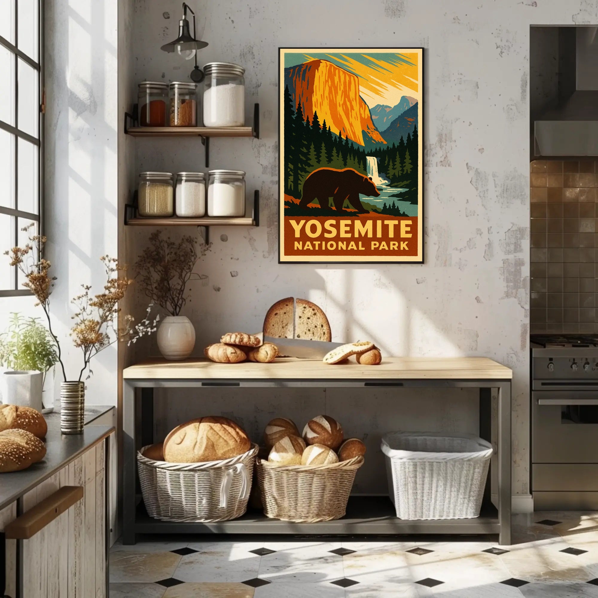 Yosemite National Park Poster PosterGoat