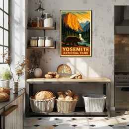 Yosemite National Park Poster PosterGoat