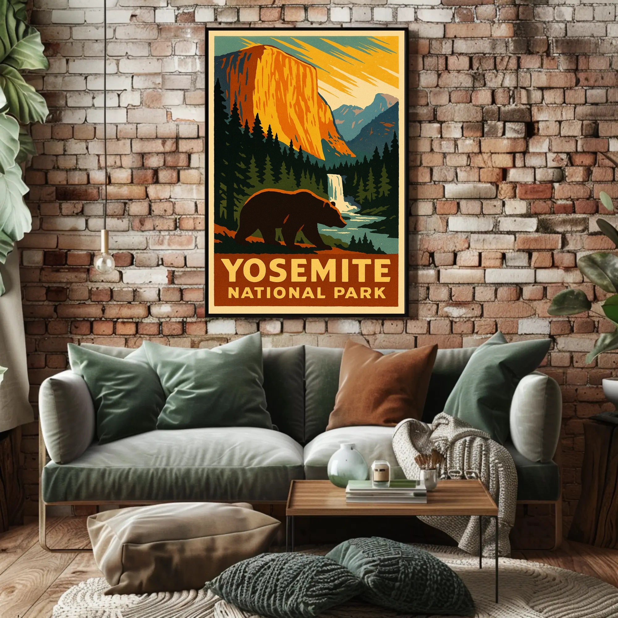Yosemite National Park Poster PosterGoat