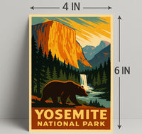 Yosemite National Park Poster PosterGoat