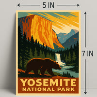 Yosemite National Park Poster PosterGoat