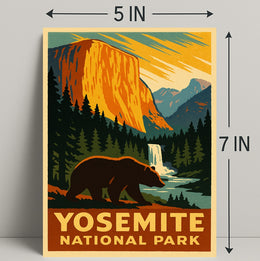 Yosemite National Park Poster PosterGoat