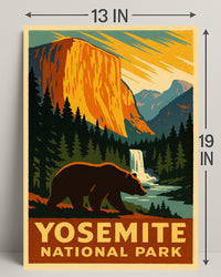 Yosemite National Park Poster PosterGoat