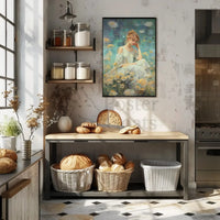 Young Woman in Nature Artistic Impressionism Poster PosterGoat