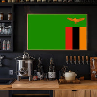 Zambia National Flag Poster Celebrating Unity and Pride PosterGoat