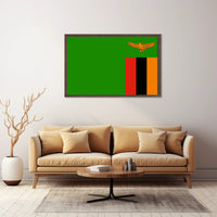 Zambia National Flag Poster Celebrating Unity and Pride PosterGoat