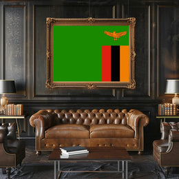Zambia National Flag Poster Celebrating Unity and Pride PosterGoat
