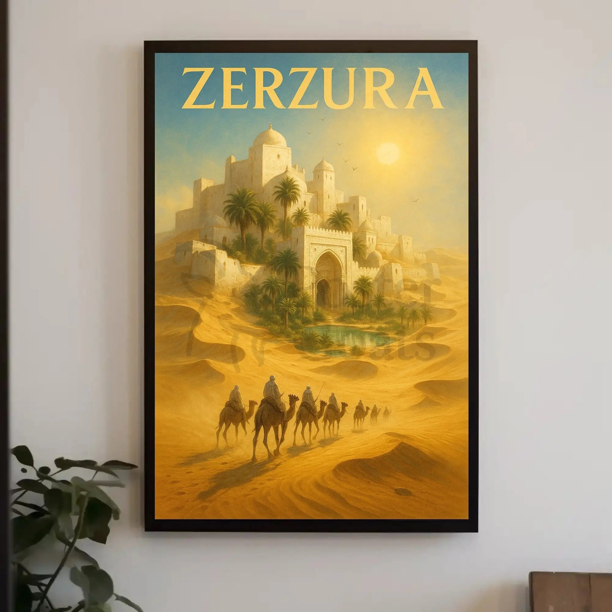 Zerzura Lost Oasis Adventure, Cultural or Heritage Poster PosterGoat