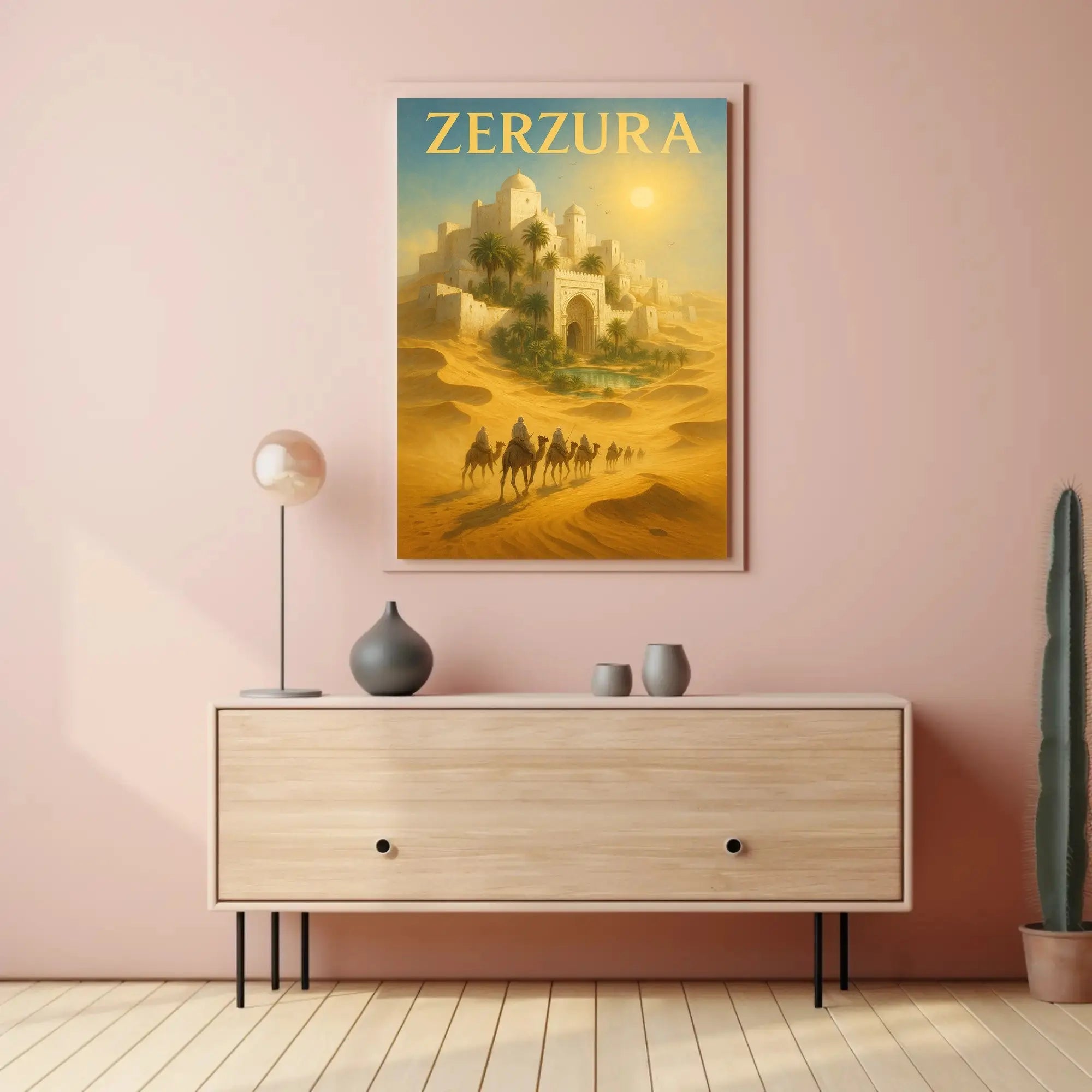 Zerzura Lost Oasis Adventure, Cultural or Heritage Poster PosterGoat