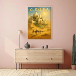 Zerzura Lost Oasis Adventure, Cultural or Heritage Poster PosterGoat