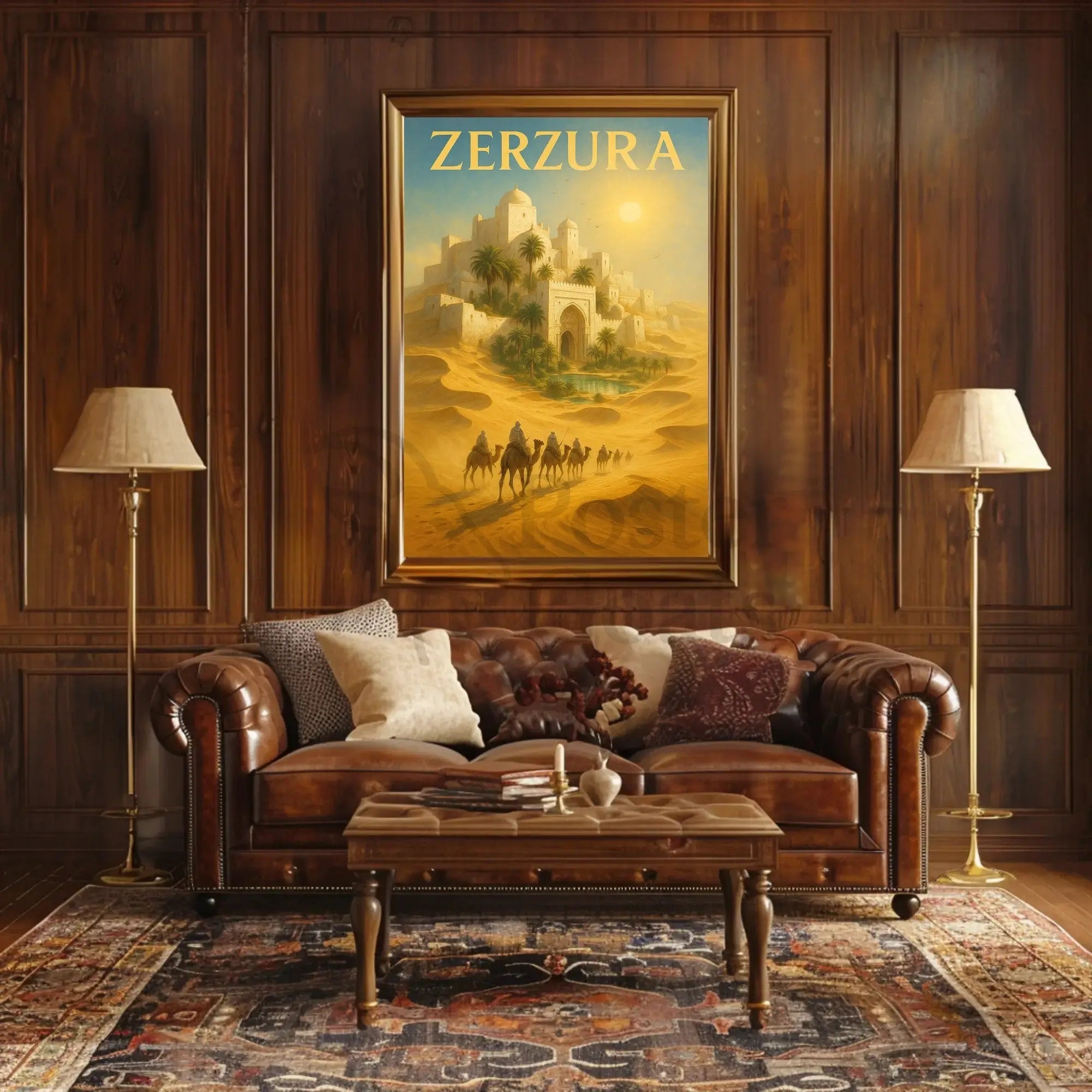 Zerzura Lost Oasis Adventure, Cultural or Heritage Poster PosterGoat