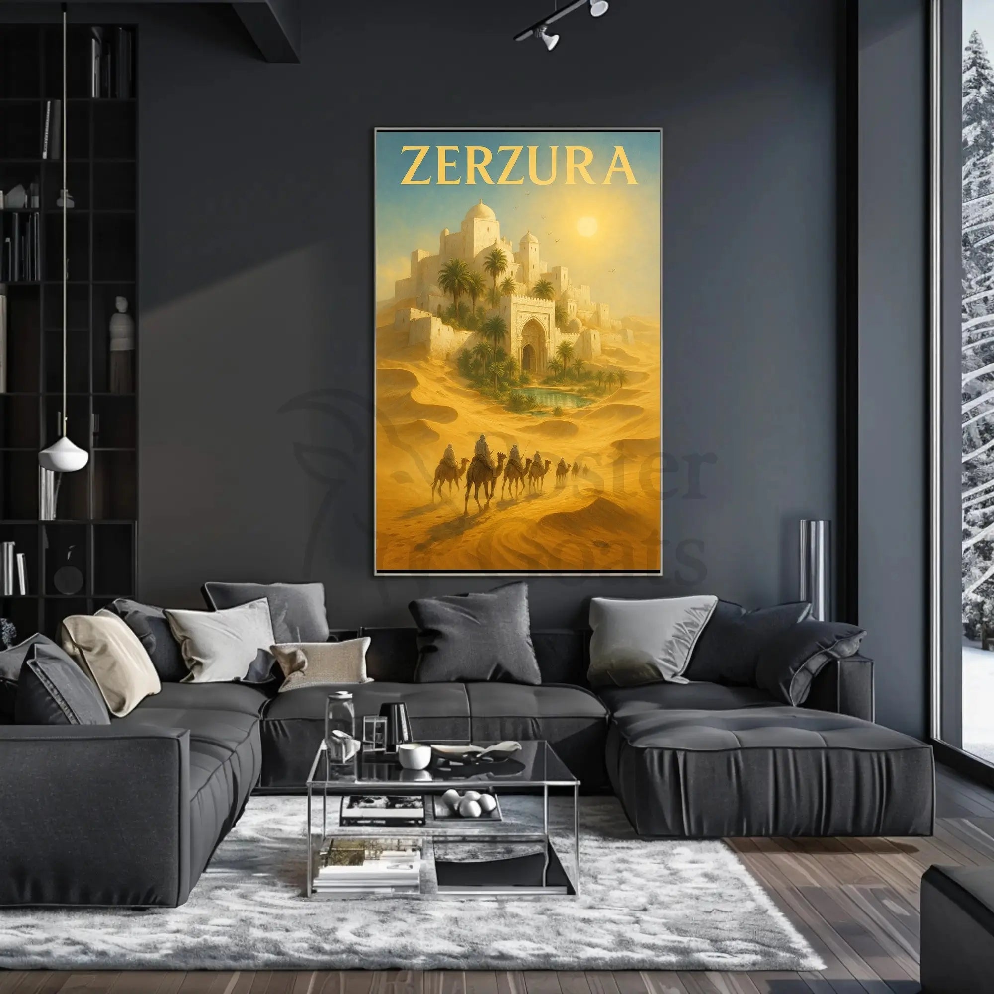 Zerzura Lost Oasis Adventure, Cultural or Heritage Poster PosterGoat