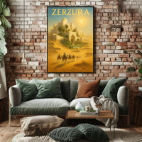 Zerzura Lost Oasis Adventure, Cultural or Heritage Poster PosterGoat