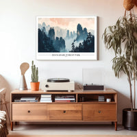 Zhangjiajie Forest Park Ethereal Beauty National Park Poster PosterGoat