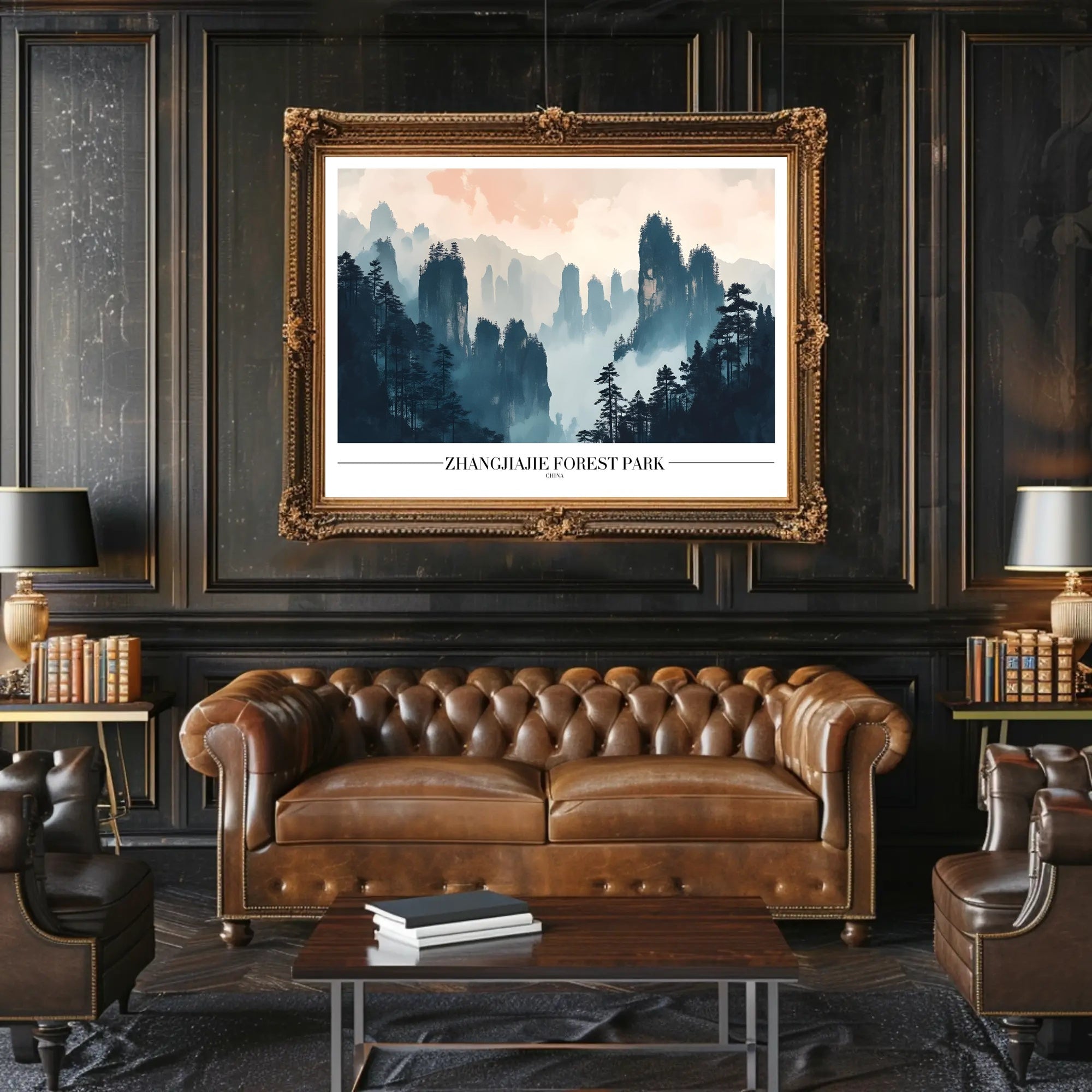 Zhangjiajie Forest Park Ethereal Beauty National Park Poster PosterGoat