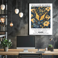 William Morris Butterfly and Floral Heritage Artistic Poster