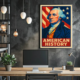 George Washington 1St President Poster