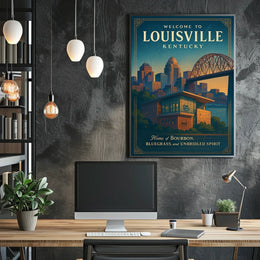 Welcome to Louisville, Kentucky Poster