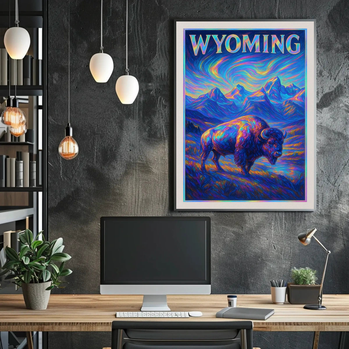 Wyoming Wilderness Poster