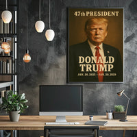 Donald Trump Visionary Leader Photography Realism Patriotic Collector Tribute Edition Poster