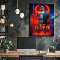 Jim Thorpe Legendary Athlete Jim Thorpe Poster