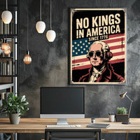 American Independence Retro Style Historical or Presidential Poster