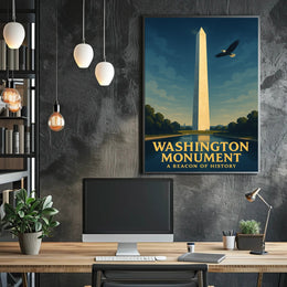Washington Monument A Beacon of History Poster PosterGoat