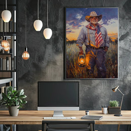 proud farmer Poster