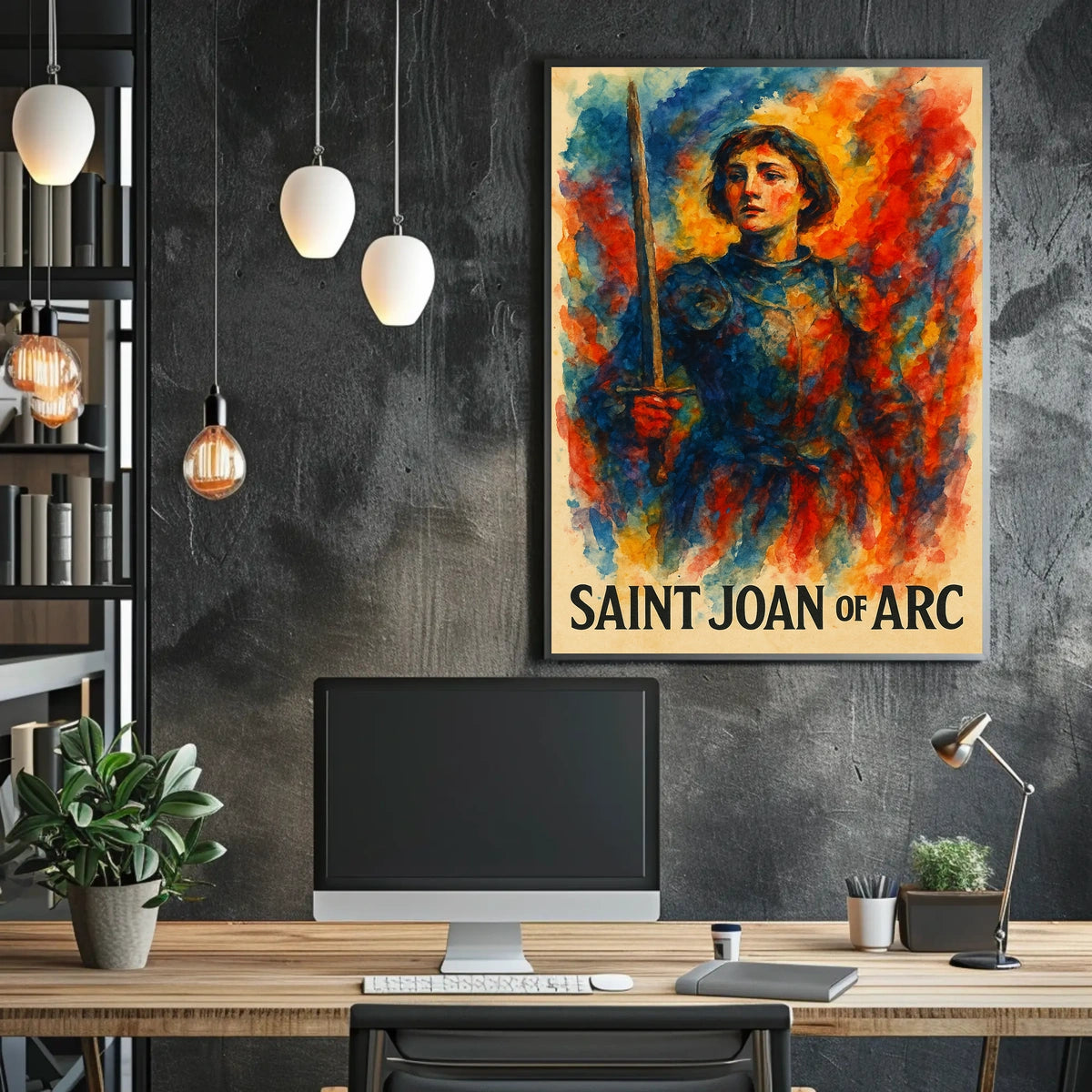 Saint Joan Of Arc Poster