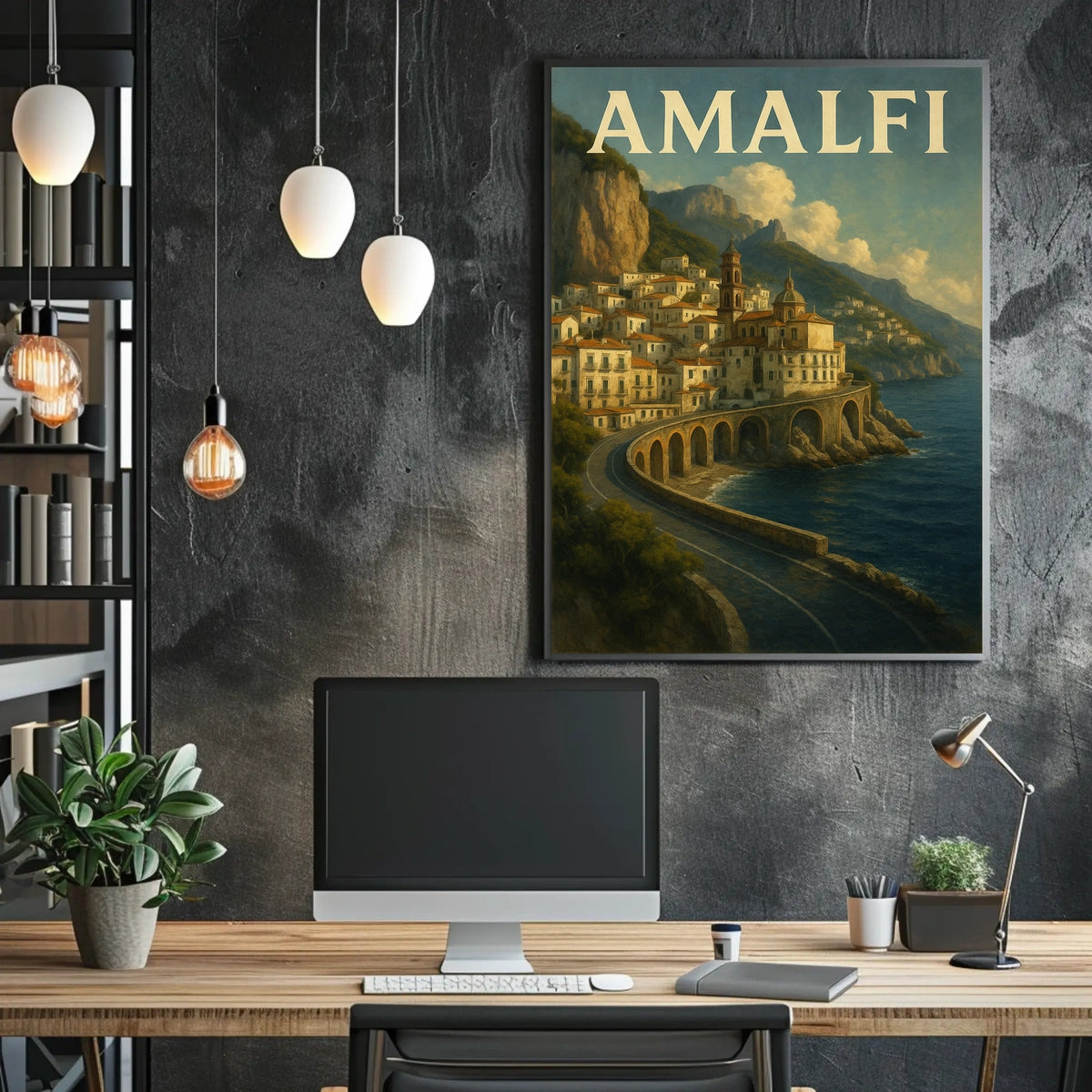 Amalfi Coast Serenity Poster