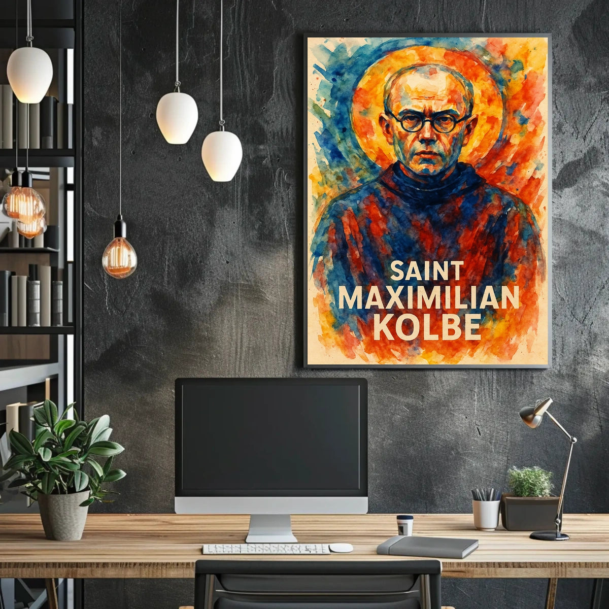 Saint Maximilian Kolbe Poster