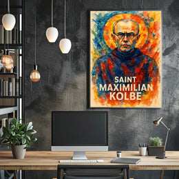 Saint Maximilian Kolbe Poster
