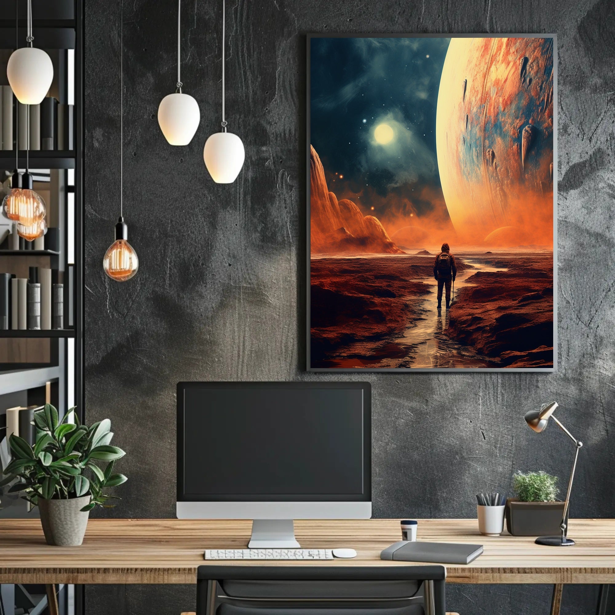 Journey To The Unknown Planet Poster PosterGoat