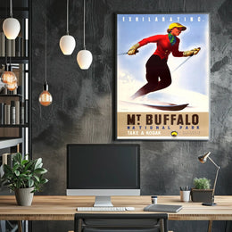 Exhilarating Adventure At Mt. Buffalo Poster