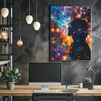 Dreamscape Silhouette Art Print Poster for Home Decor PosterGoat