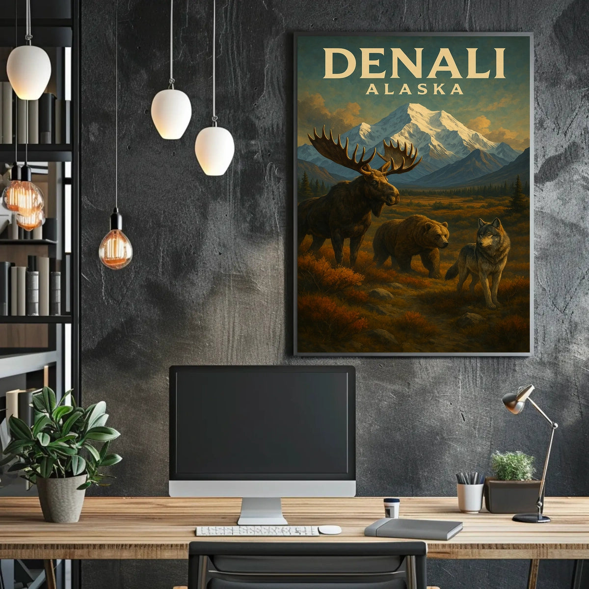 Denali, Alaska Poster