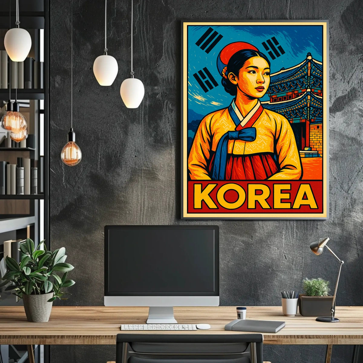 Korea Cultural Heritage Poster