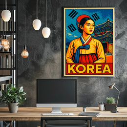 Korea Cultural Heritage Poster
